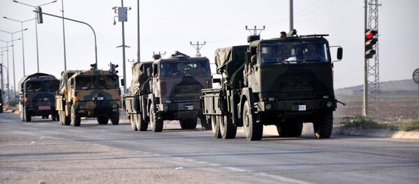 Reyhanlı askeri sevkiyat - Sputnik Türkiye