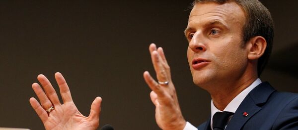 Fransa Cumhurbaşkanı Emmanuel Macron - Sputnik Türkiye