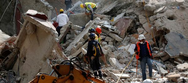 Meksika - Deprem - Sputnik Türkiye