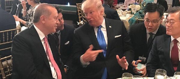 Cumhurbaşkanı Recep Tayyip Erdoğan, ABD Başkanı Donald Trump Cumhurbaşkanı Recep Tayyip Erdoğan, ABD Başkanı Donald Trump - Sputnik Türkiye