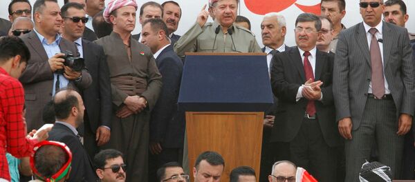 IKBY lideri Mesud Barzani - Sputnik Türkiye