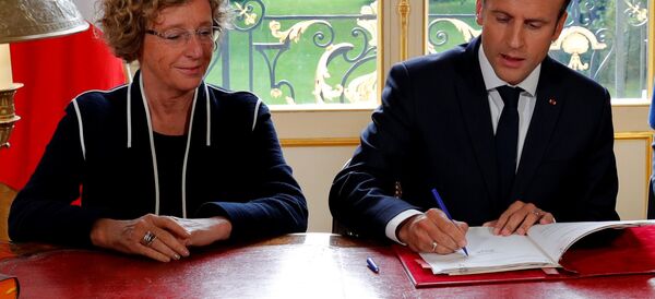 Fransa Cumhurbaşkanı Emmanuel Macron - Sputnik Türkiye