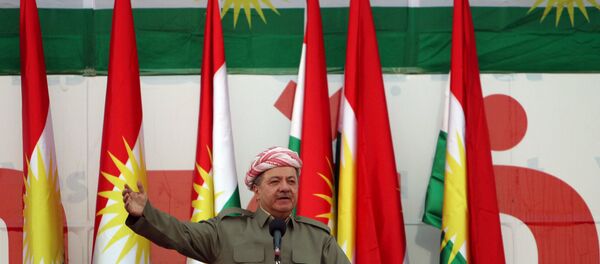 Irak Kürt Bölgesel Yönetimi (IKBY) Başkanı Mesud Barzani - Sputnik Türkiye