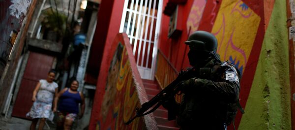 Brezilya- favela- polis Brezilya- favela- polis - Sputnik Türkiye