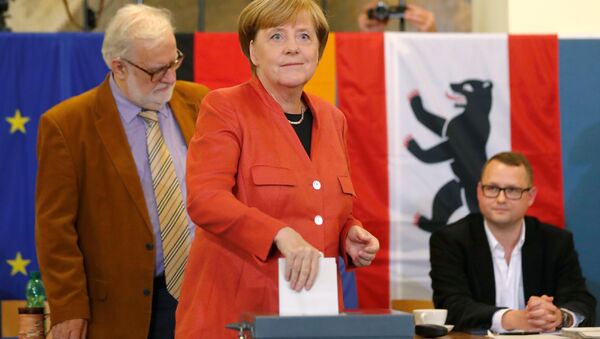 Almanya Başbakanı Angela Merkel oyunu kullandı. - Sputnik Türkiye
