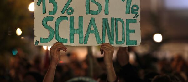 Almanya'da AfD protestosu Almanya'da AfD protestosu - Sputnik Türkiye