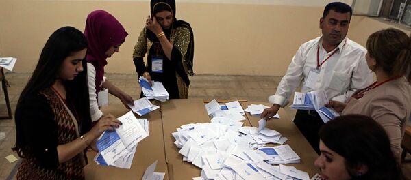 IKBY’deki referandumda kadınlar - Sputnik Türkiye