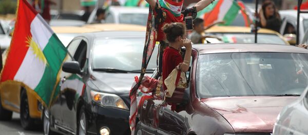 IKBY’deki referandumda kadınlar - Sputnik Türkiye