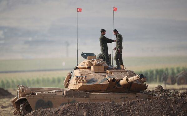 Türk ve Iraklı askerler, Türkiye-Irak sınırındaki Silopi'de ortak askeri tatbikat yapıyor - Sputnik Türkiye