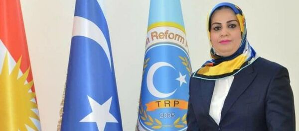 IKBY Referandum Yüksek Konseyi Üyesi Muna Kahveci - Sputnik Türkiye