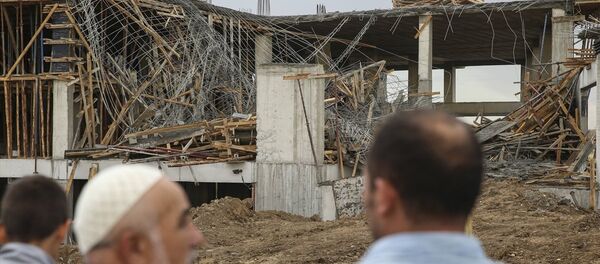 Ankara'da göçük - Sputnik Türkiye