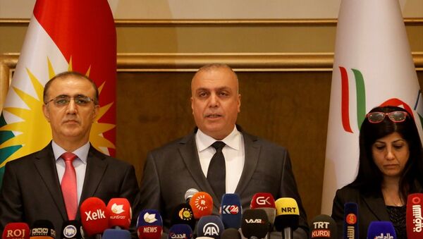 IKBY Bağımsız Yüksek Seçim ve Referandum Komisyonu Başkanı Hındirin Muhammed - Sputnik Türkiye