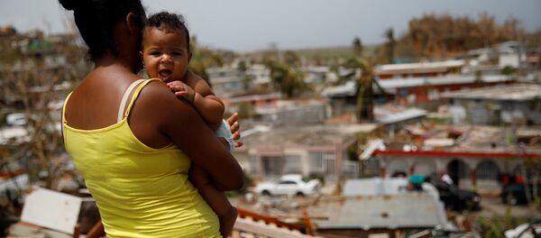 Maria kasırgasının ardından Porto Riko - Sputnik Türkiye