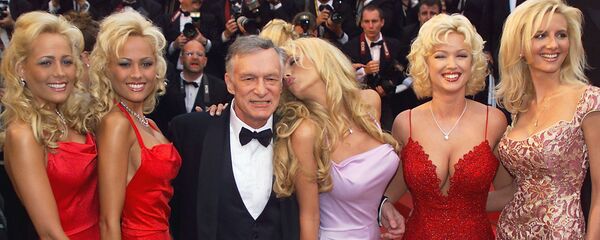 Playboy kurucusu Hugh Hefner - Sputnik Türkiye