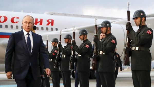 Rusya Devlet Başkanı Vladimir Putin, Türkiye'de - Sputnik Türkiye