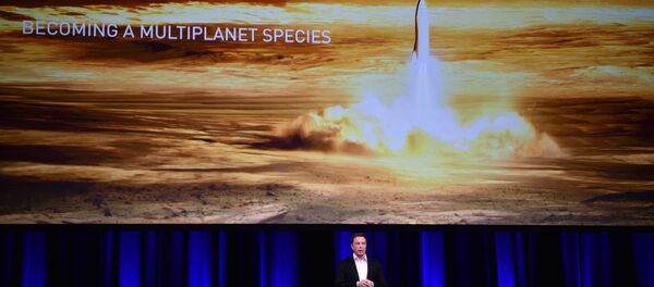 Elon Musk, gezegenler arası ulaşım sistemini tanıttı. - Sputnik Türkiye