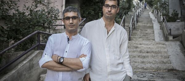 Odatv Haber Müdürü Barış Terkoğlu ve Genel Yayın Yönetmeni Barış Pehlivan - Sputnik Türkiye