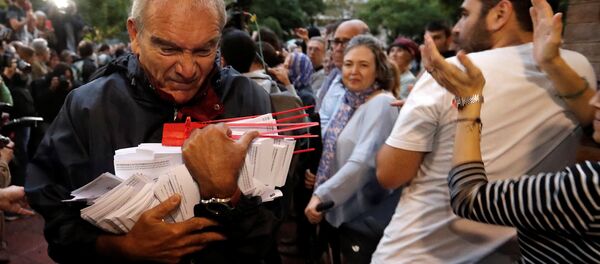 Katalonya'da bağımsızlık referandumu - Sputnik Türkiye