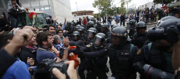 Katalonya'da bağımsızlık referandumu - Sputnik Türkiye