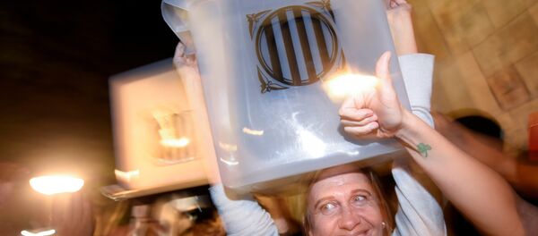 Katalonya'da bağımsızlık referandumu - Sputnik Türkiye