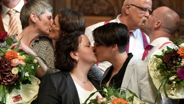 Almanya'da eşcinsel evlilik - Sputnik Türkiye