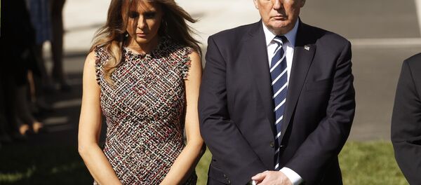ABD Başkanı Donald Trump ve First Lady Melania Trump ABD Başkanı Donald Trump ve First Lady Melania Trump - Sputnik Türkiye