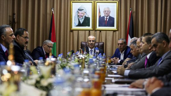 Filistin Başbakanı Rami Hamdallah, Gazze'de - Sputnik Türkiye