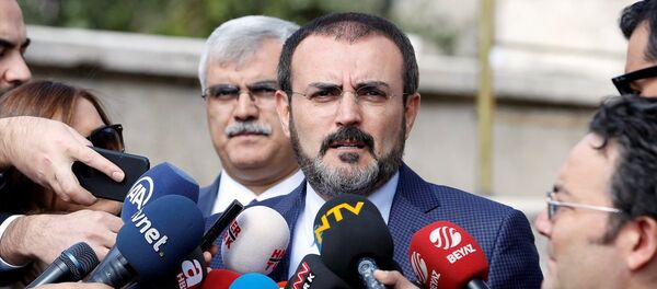 AK Parti Genel Başkan Yardımcısı ve Parti Sözcüsü Mahir Ünal AK Parti Genel Başkan Yardımcısı ve Parti Sözcüsü Mahir Ünal - Sputnik Türkiye