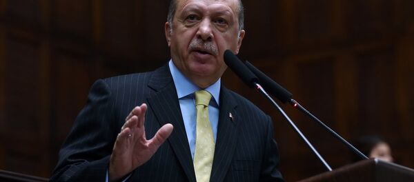 AK Parti Genel Başkanı ve Cumhurbaşkanı Recep Tayyip Erdoğan - Sputnik Türkiye