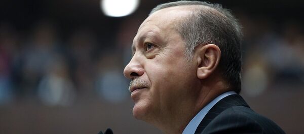 AK Parti Genel Başkanı ve Cumhurbaşkanı Recep Tayyip Erdoğan - Sputnik Türkiye