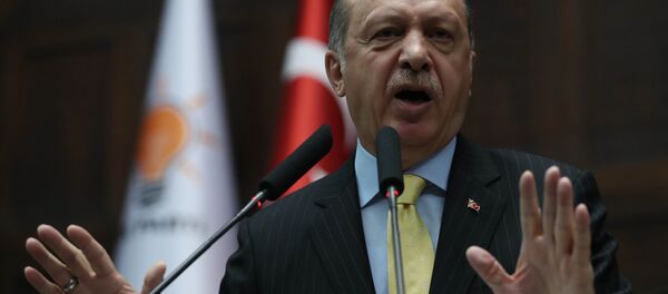 AK Parti Genel Başkanı ve Cumhurbaşkanı Recep Tayyip Erdoğan - Sputnik Türkiye