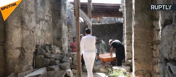 Demre'de Aziz Nikolas'ın mezarı aranıyor Demre'de Aziz Nikolas'ın mezarı aranıyor - Sputnik Türkiye