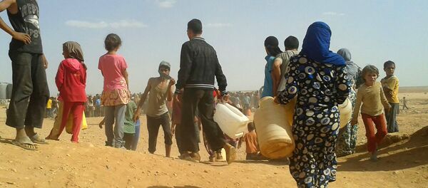 Rukban sığınmacı kampı - Sputnik Türkiye