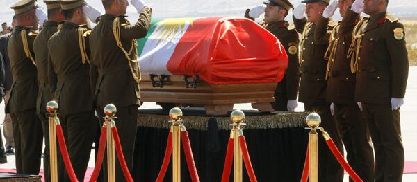 Talabani için tören düzenlendi - Sputnik Türkiye