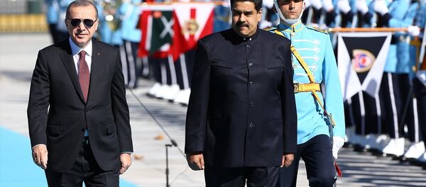 Cumhurbaşkanı Recep Tayyip Erdoğan, Venezüella Devlet Başkanı Nicolas Maduro Cumhurbaşkanı Recep Tayyip Erdoğan, Venezüella Devlet Başkanı Nicolas Maduro - Sputnik Türkiye