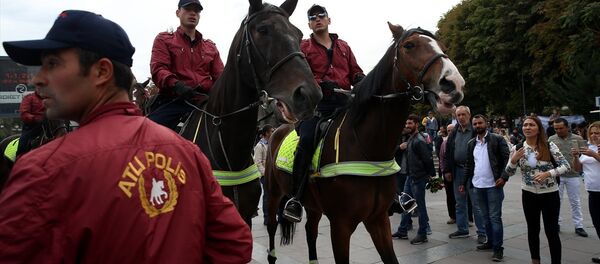 Ankara'da yeni güvenlik konsepti: Atlı polisler - Sputnik Türkiye