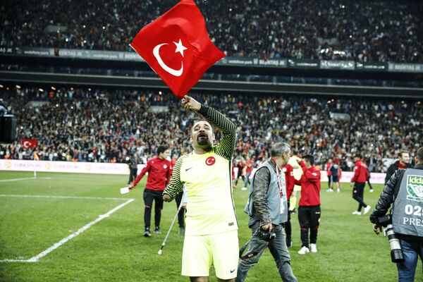 Türkiye Ampute Milli Takımı'nın şampiyonluk sevinci - Sputnik Türkiye