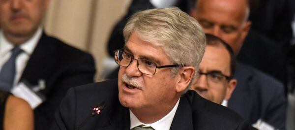 İspanya Dışişleri Bakanı Alfonso Dastis - Sputnik Türkiye