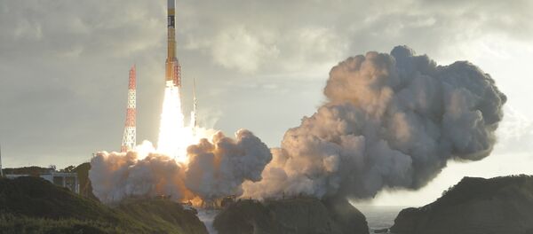 Japonya'nın Michibiki uydusunu uzaya yollayan H-2A roketi - Sputnik Türkiye