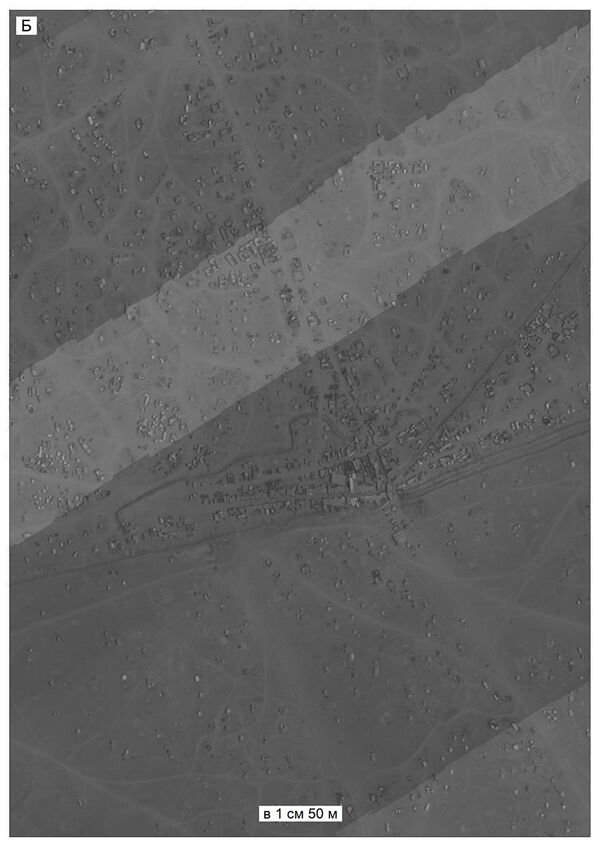 Tanf'ta ABD'nin kontrolündeki alanda bulunan Rukban sığınmacı kampı. - Sputnik Türkiye