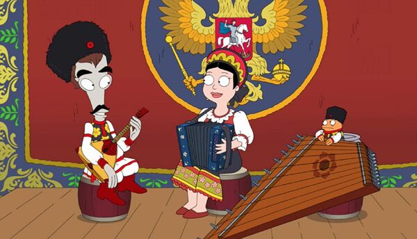 American Dad dizisinden bir sahne American Dad dizisinden bir sahne - Sputnik Türkiye