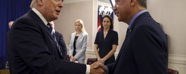 ABD Başkanı Donald Trump- Cumhurbaşkanı Recep Tayyip Erdoğan - Sputnik Türkiye