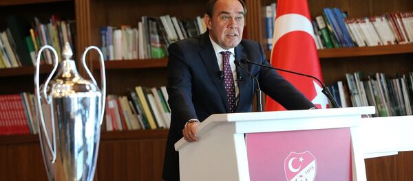 Türkiye Futbol Federasyonu (TFF) Başkanı Yıldırım Demirören Türkiye Futbol Federasyonu (TFF) Başkanı Yıldırım Demirören - Sputnik Türkiye