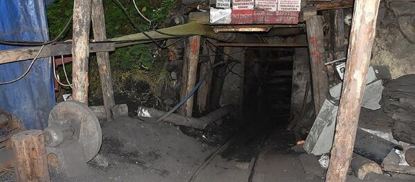 Kömür madeni, göçük - Sputnik Türkiye