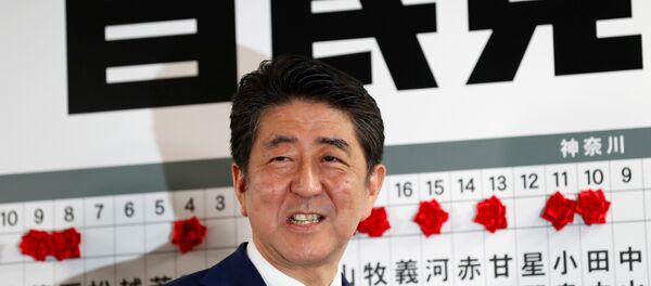 Japonya Başbakanı Şinzo Abe Japonya Başbakanı Şinzo Abe - Sputnik Türkiye