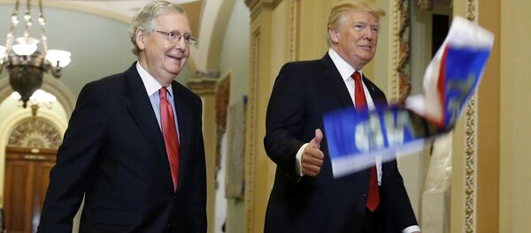 ABD Başkanı Donald Trump'a Rusya bayrakları ile protesto ABD Başkanı Donald Trump'a Rusya bayrakları ile protesto - Sputnik Türkiye