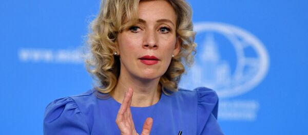 Rusya Dışişleri Bakanlığı Sözcüsü Mariya Zaharova - Sputnik Türkiye