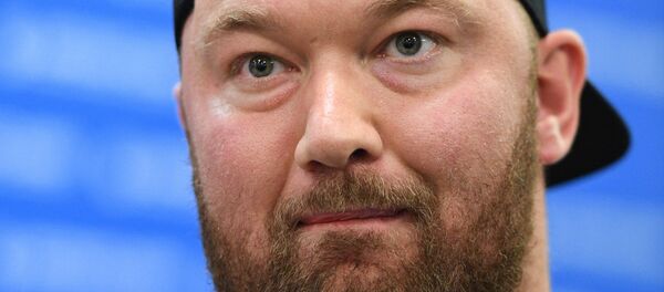 'Dağ' Hafthor Björnsson Moskova'da 'Dağ' Hafthor Björnsson Moskova'da - Sputnik Türkiye