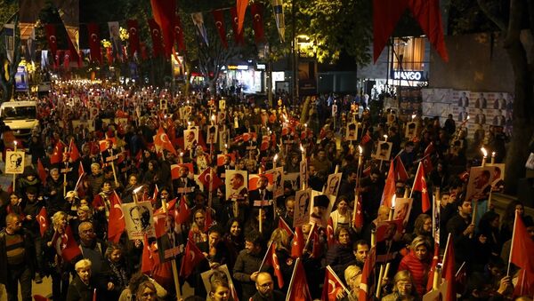 Kadıköy'de Cumhuriyet kutlamaları - Sputnik Türkiye