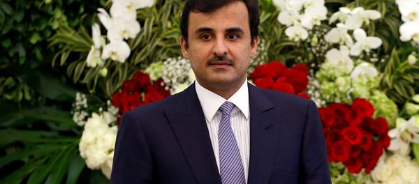 Katar Emiri Şeyh Şeyh Tamim bin Hamad el Sani - Sputnik Türkiye